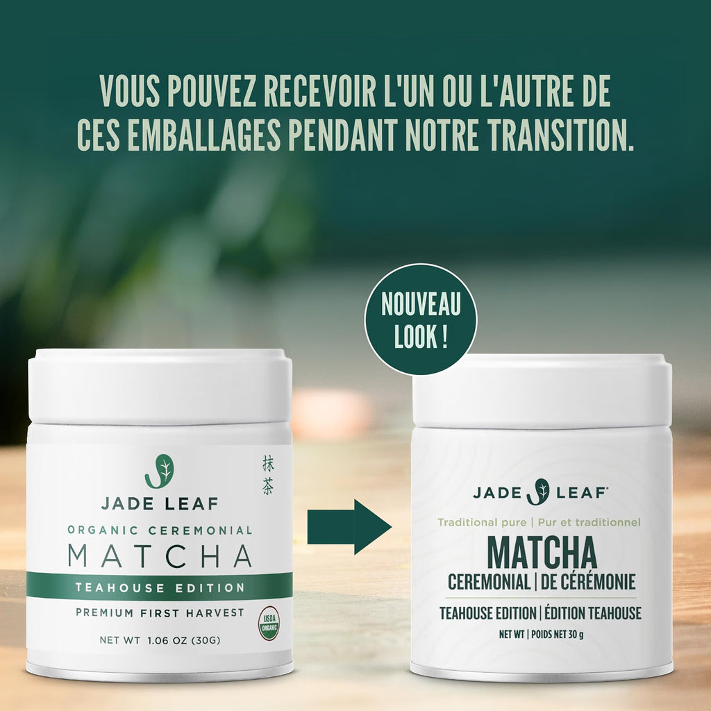 Jade Leaf Poudre de matcha de qualité cérémonielle