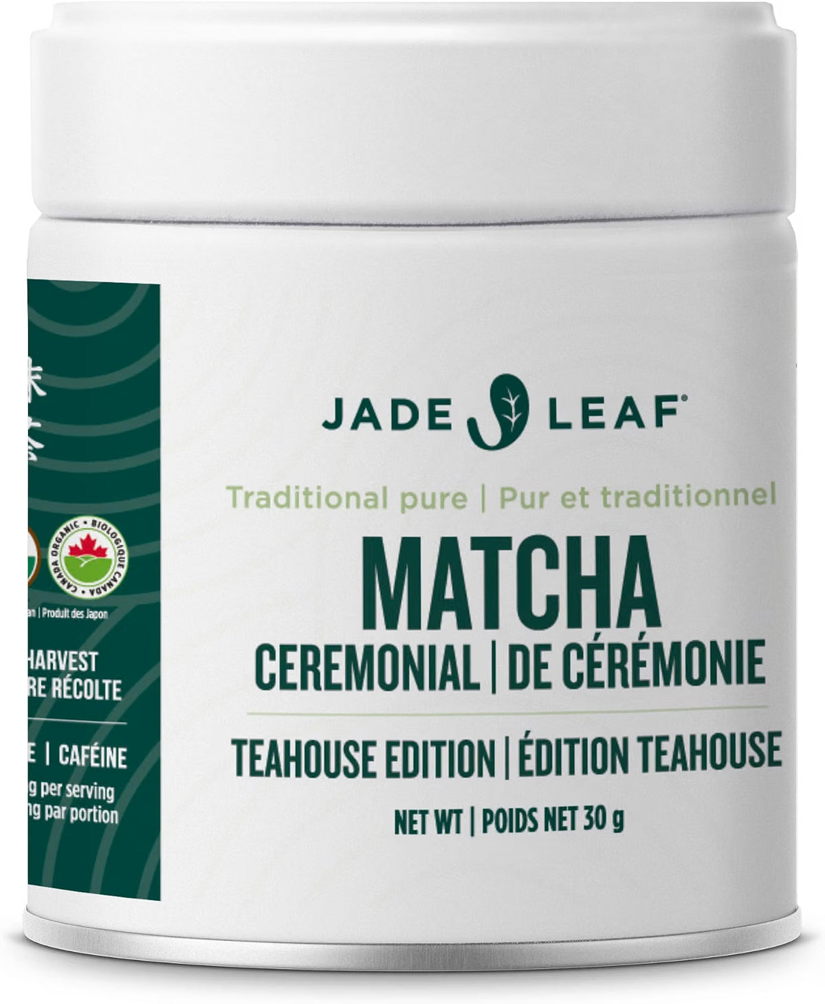 Jade Leaf Poudre de matcha de qualité cérémonielle