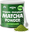 MATCHA DNA Thé Vert Matcha en Poudre Certifié Biologique (454 g/16 oz Boîte de conserve)