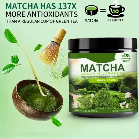 Premium Organic Japanese Culinary Matcha Powder – 100 g