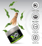 DoMatcha Thé vert, poudre de matcha biologique de récolte d'été, boîte de 80 g